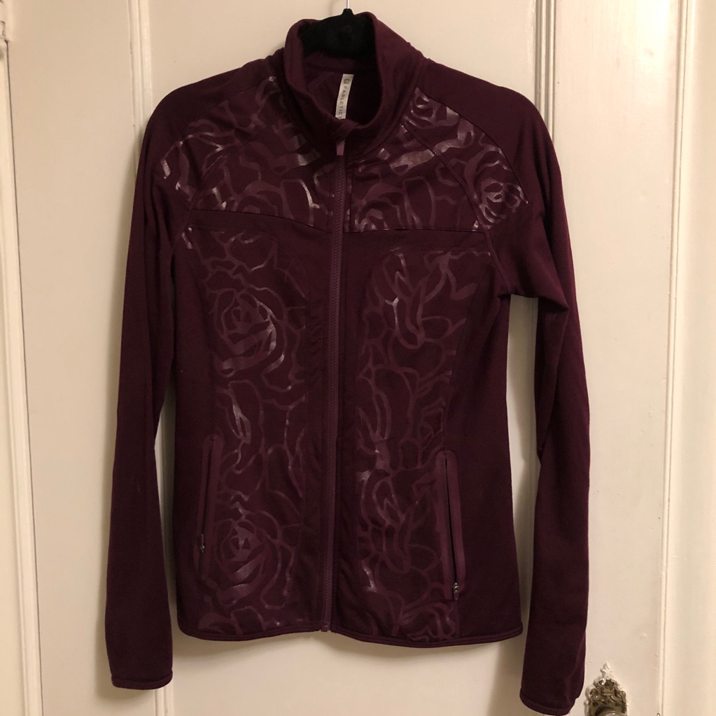Fabletics Active Jacket Zip Front Size Small